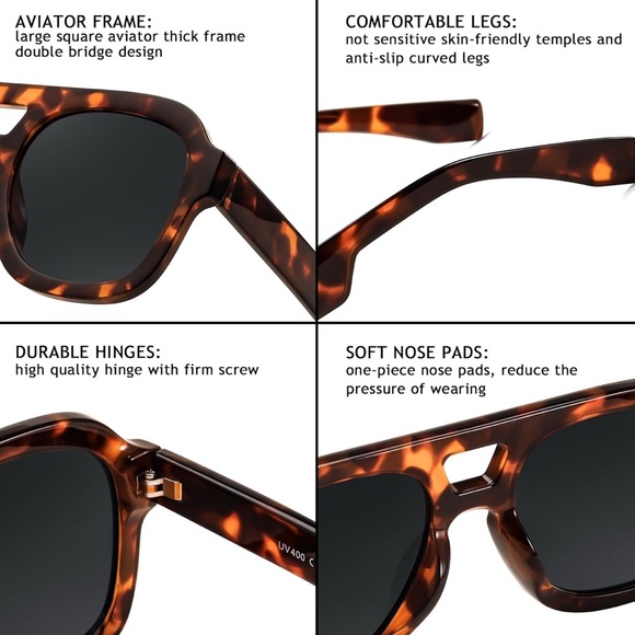 Woman’s Tortoise Shell Sunglasses *NEW* | SUMMER ESSENTIAL ? main image 5